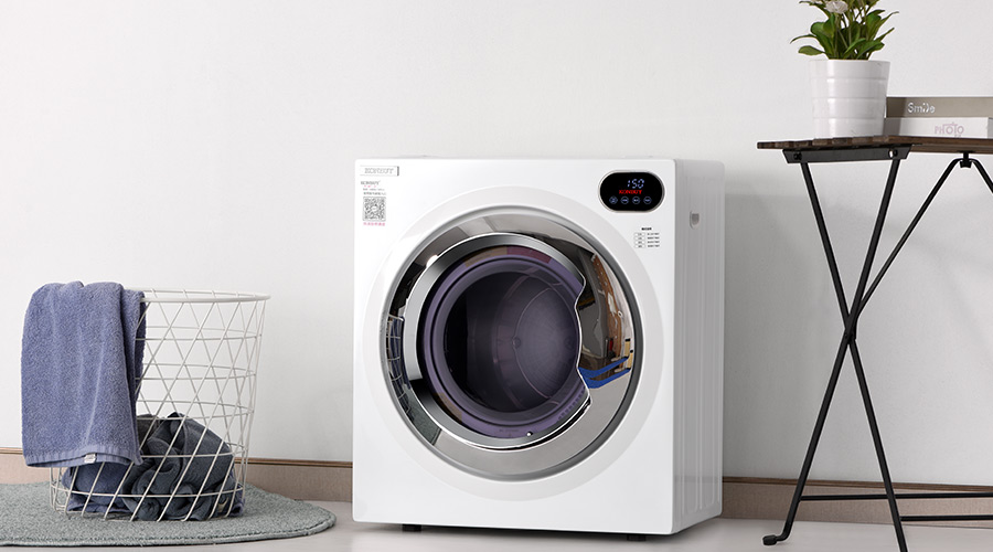 自然晾曬過(guò)的衣物灰塵多，家用衣物烘干機(jī)烘衣更干凈！