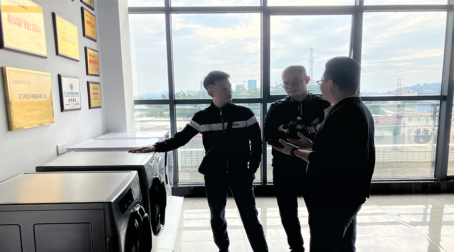 廣交會熱度延續(xù)，金環(huán)電器再迎考察團