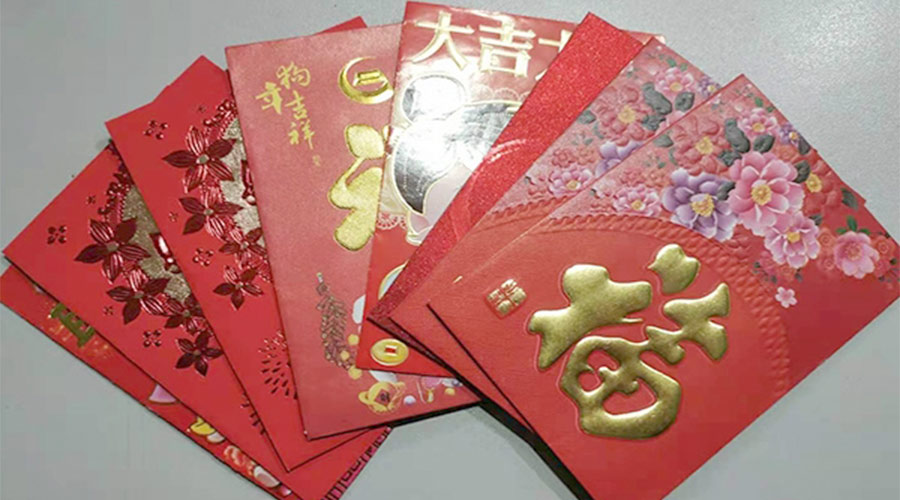 開工好彩頭！金環(huán)電器銷售部為員工派發(fā)開工紅包！