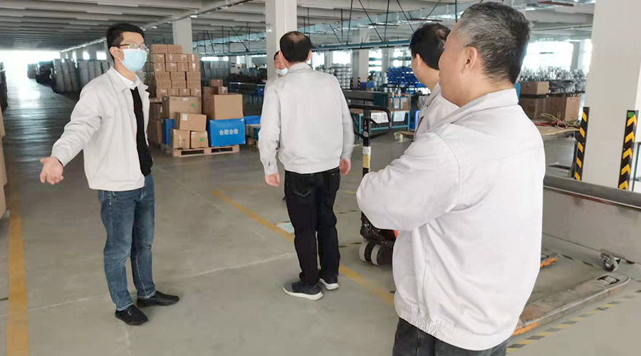 查隱患 防事故！金環(huán)電器領(lǐng)導(dǎo)開展節(jié)前安全檢查